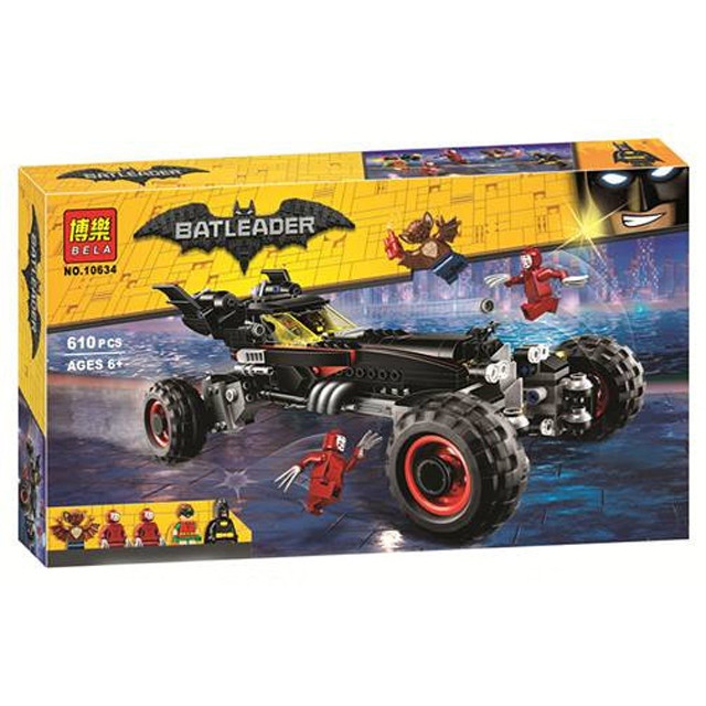 Конструктор Bela 10634 "Бэтмобиль" (аналог Lego The Batman Movie 70905) 610 деталей - фото 10 - id-p72336994