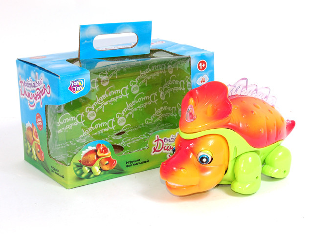 Развивающая игрушка "Счастливый Динозаврик" 0911 в со звуковыми и световыми эффектами