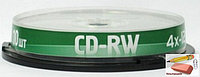 Диск CD-RW 700Mb 12х Data Standard, 10 штук, CakeBox 72338613 Диск CD-RW 700Mb 12х Data Standard, 10 штук, CakeBox
