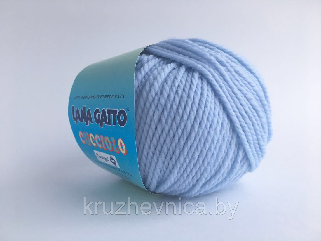 Пряжа Lana Gatto Cucciolo (100% мериносовая шерсть), 50г/83 м, цвет 632