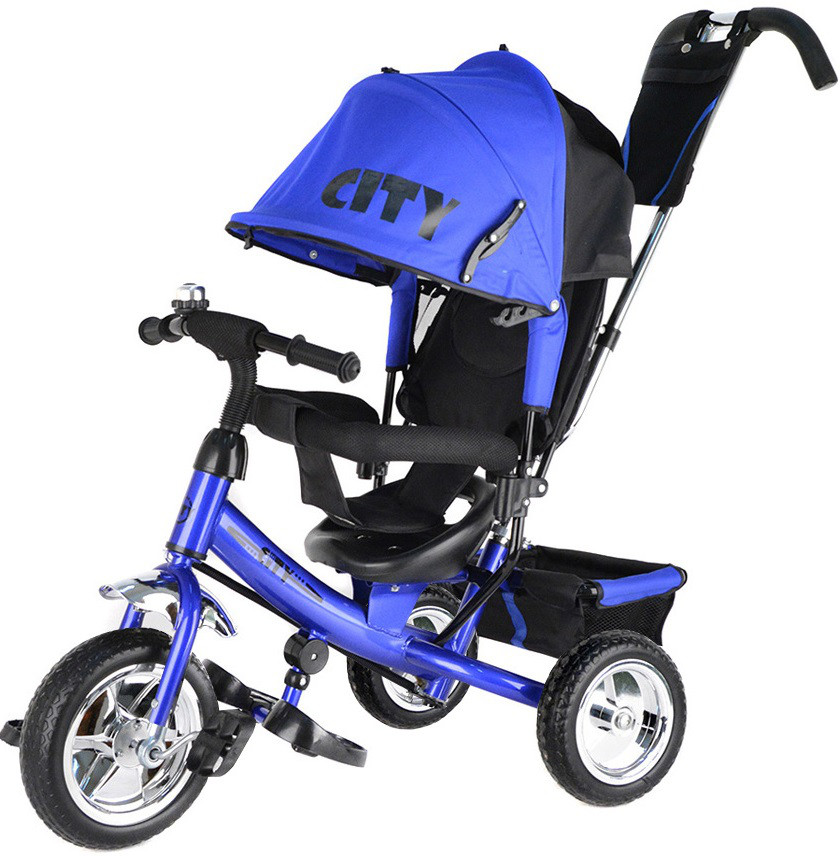 Детский трёхколесный велосипед Сity Trike синий - фото 1 - id-p72359120