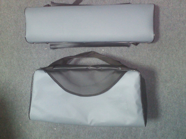 Мягкая накладка на сиденье с сумкой + мягкая накладка для надувной лодки (850*240), фото 2