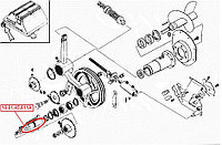 Ось в привод выгрузного шнека 10.01.45.611А