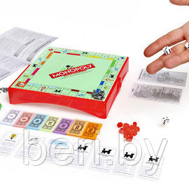 Монополия дорожная, настольная игра Monopoly 1002/6135 мини версия - фото 4 - id-p72370710