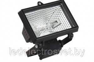 Прожектор Галогеновый 150W Black ПКН