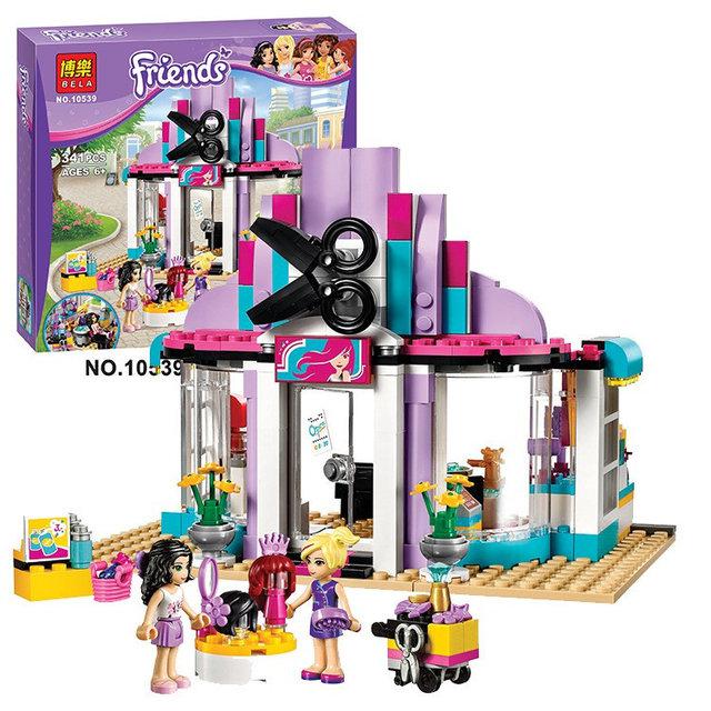 Конструктор Bela Friends 10539 "Парикмахерская в Хартлейке" (аналог Lego Friends 41093) 341 деталь 