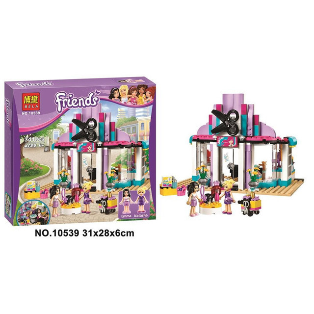 Конструктор Bela Friends 10539 "Парикмахерская в Хартлейке" (аналог Lego Friends 41093) 341 деталь - фото 6 - id-p72384641