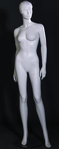 Манекен женский скульптурный белый LW-62 - фото 1 - id-p72384713