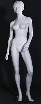 Манекен женский скульптурный белый LW-87