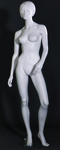 Манекен женский скульптурный белый LW-87 - фото 1 - id-p72384726
