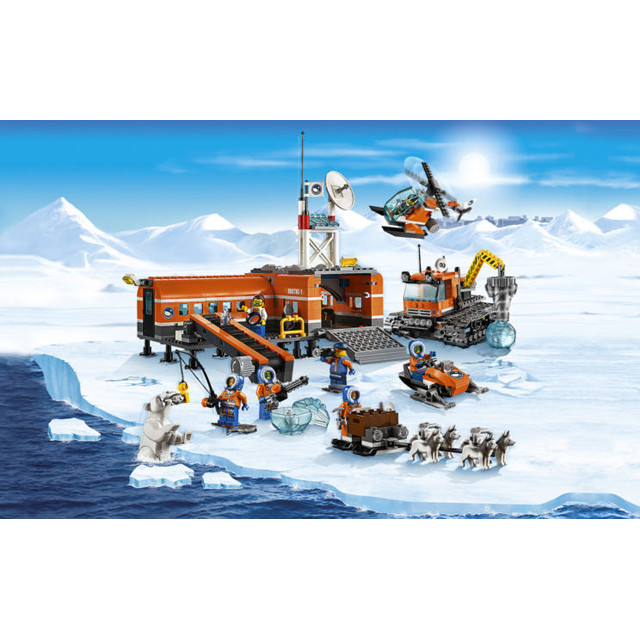 Конструктор Bela Urban Arctic 10442 "Арктическая база" (аналог Lego City 60036) 783 детали - фото 9 - id-p72386091