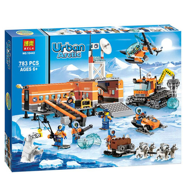 Конструктор Bela Urban Arctic 10442 "Арктическая база" (аналог Lego City 60036) 783 детали - фото 8 - id-p72386091