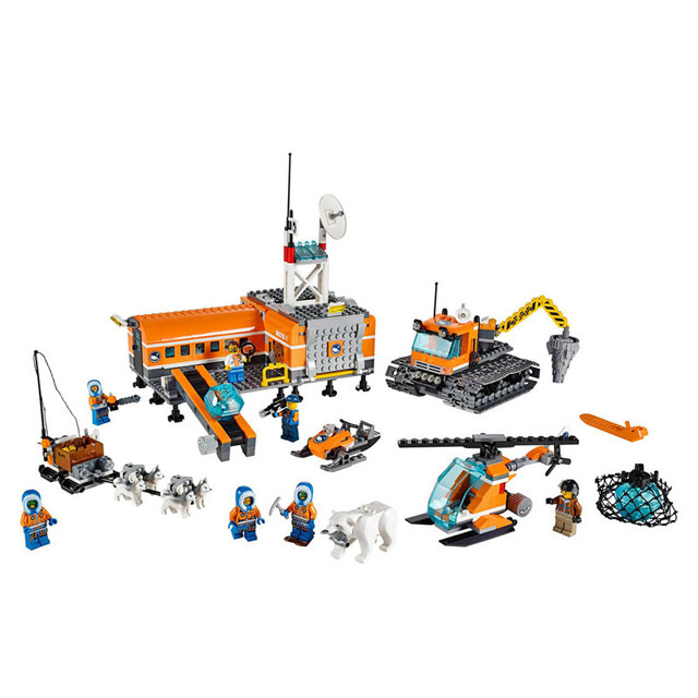 Конструктор Bela Urban Arctic 10442 "Арктическая база" (аналог Lego City 60036) 783 детали - фото 2 - id-p72386091