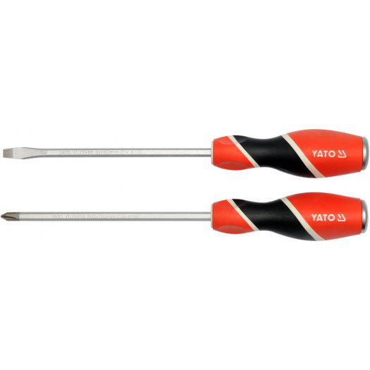 Набор ударных отверток 2шт, YATO