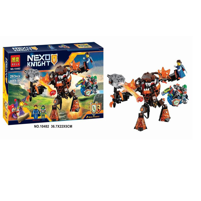 Конструктор Bela 10482 Nexo Knight "Инфернокс и захват королевы" (аналог Lego 70325) 263 детали