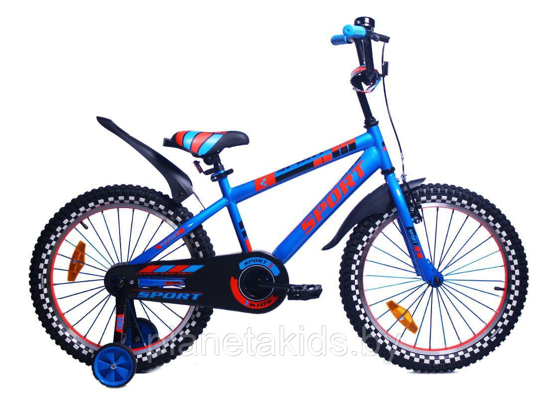 Велосипед NEW SPORT 20" (синий) - фото 1 - id-p72446184