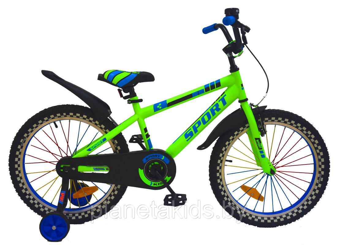 Велосипед NEW SPORT 20" (синий) - фото 3 - id-p72446184