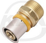 Соединитель press с пресс-кольцом с наружной резьбой 25x2,5 G1"