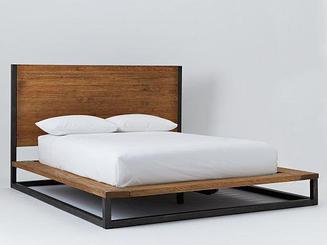 Кровать в стиле лофт