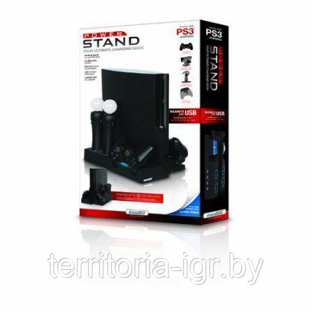 PS3 Зарядная станция-подставка DreamGear Power Stand - фото 7 - id-p72459691