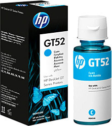 Чернила GT52/ M0H54AE (для HP DeskJet GT5810/ GT5820/ InkTank 115/ 315/ 419) голубые, 70 мл - фото 1 - id-p71878976