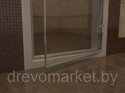 Двери для ванной комнаты и турецкой парной Хамам 700*1900, стекло бронзовое. - фото 2 - id-p11329150