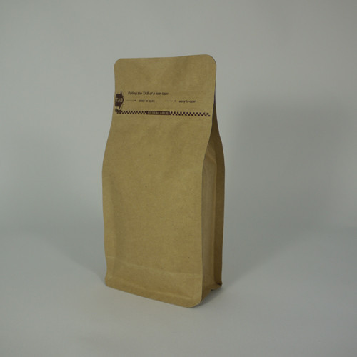 Пакет крафт для кофе 1000 гр с клапаном дегазации и зипом - фото 1 - id-p72462745