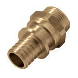Соединитель под натяжное кольцо с манжетой с резьбой наружной 18x2 G3/4"