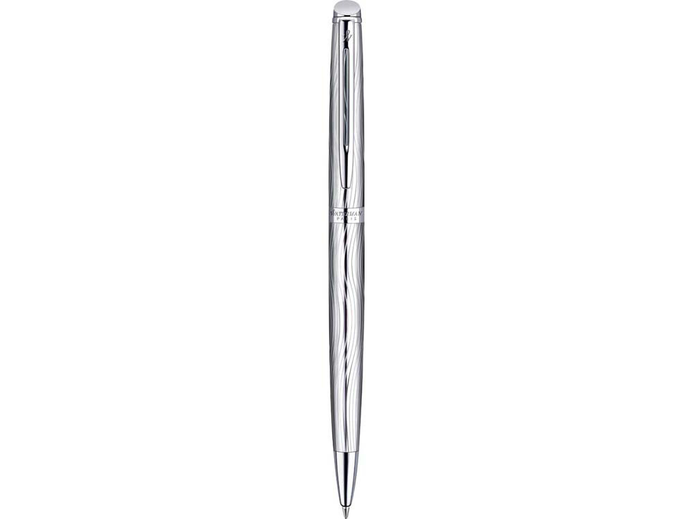 Шариковая ручка Waterman Hemisphere Deluxe, цвет: Metal CT, стержень: Mblue