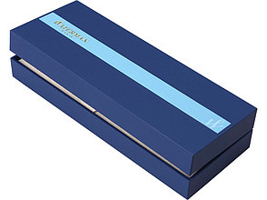 Шариковая ручка Waterman Hemisphere Deluxe, цвет: Metal CT, стержень: Mblue, фото 2