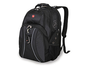 Рюкзак ScanSmart 36л с отделением для ноутбука 15". Wenger, черный/серый, фото 2