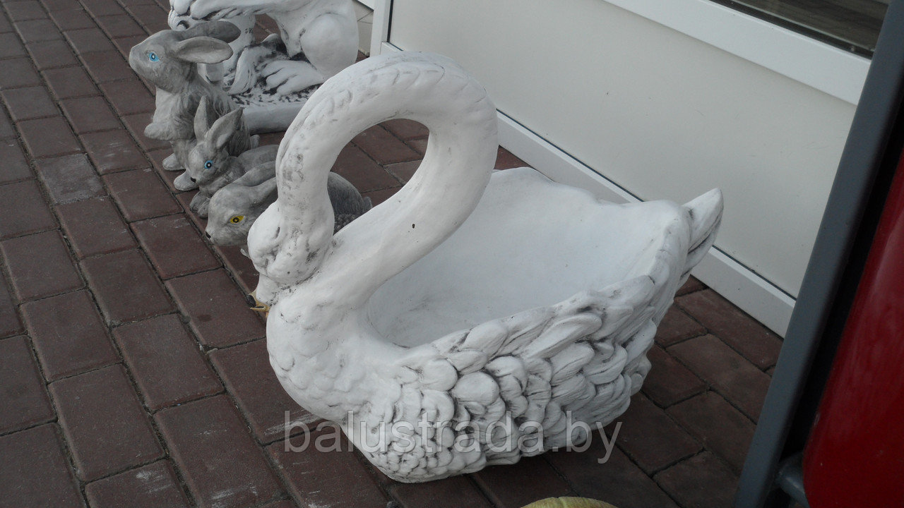 Лебедь из бетона С 158 - фото 4 - id-p72544051