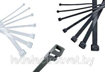 Хомут 4,8х250мм нейлон (белый) (100шт)