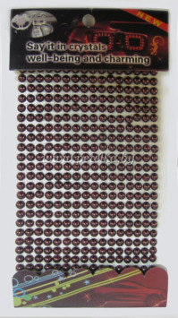 Полужемчужины клеевые, винный цвет, фото 2