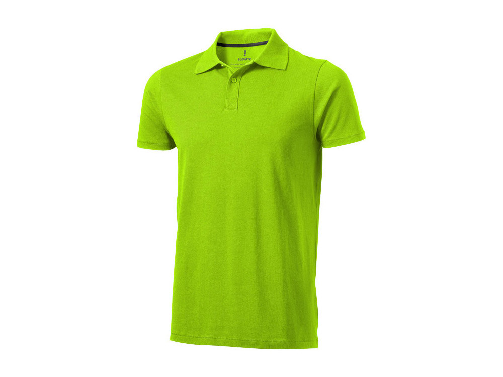Рубашка поло Seller мужская, зеленое яблоко - фото 1 - id-p72076902