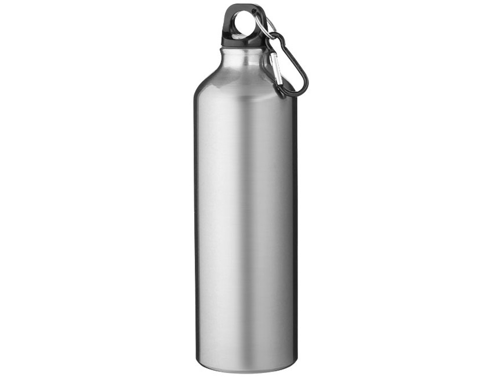Алюминиевая бутылка для воды Oregon объемом 770 мл с карабином - Серебряный - фото 1 - id-p72078208