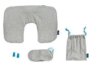 Набор для путешествия Miami  (Jersey): подушка, повязка для глаз, беруши, фото 2