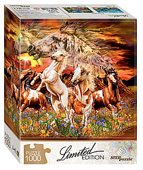Пазл Найди 16 лошадей 1000 деталей (Limited Edition)