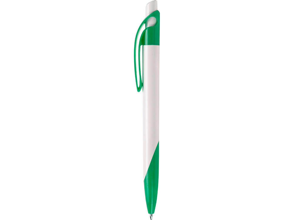 Ручка шариковая Тироль, белый/зеленый - фото 2 - id-p72558580