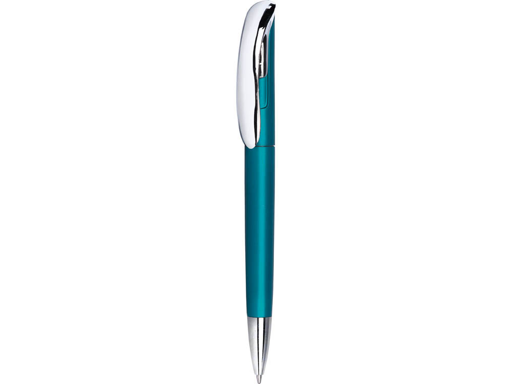 Ручка шариковая Нормандия голубой металлик - фото 1 - id-p72558588