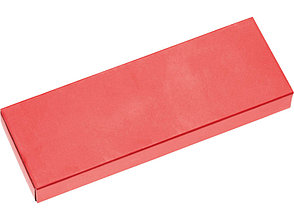 Набор Даллас: ручка шариковая, карандаш с ластиком в футляре, красный, фото 2