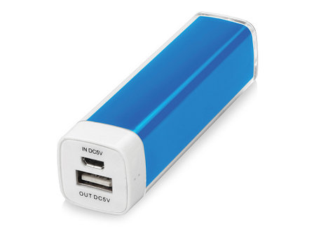 Портативное зарядное устройство Ангра, 2200 mAh, голубой, фото 2