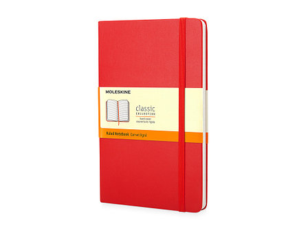 Записная книжка Moleskine Classic (в линейку) в твердой обложке, Pocket (9x14см), красный, фото 2