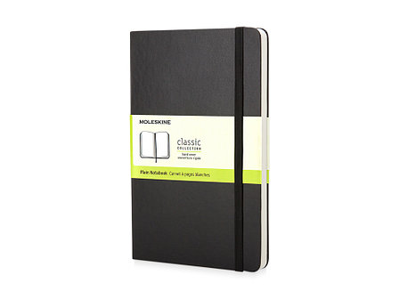 Записная книжка Moleskine Classic (нелинованный) в твердой обложке, Pocket (9x14см), черный, фото 2