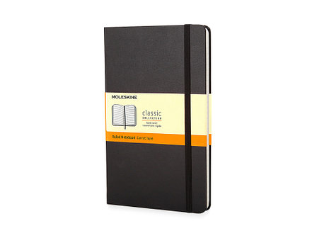 Записная книжка Moleskine Classic (в линейку) в твердой обложке, Pocket (9x14см), черный, фото 2