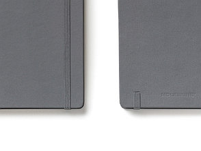 Записная книжка Moleskine Classic (в линейку) в твердой обложке, Pocket (9x14см), серый, фото 2