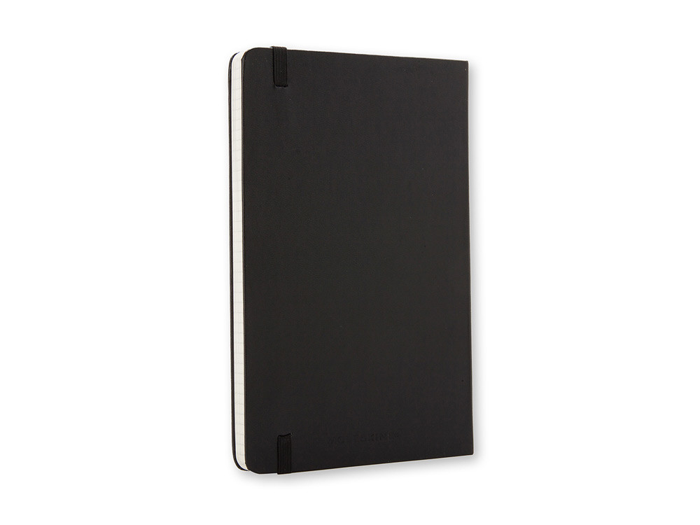 Записная книжка Moleskine Classic (в клетку) в твердой обложке, Large (13х21см), черный - фото 6 - id-p72559603