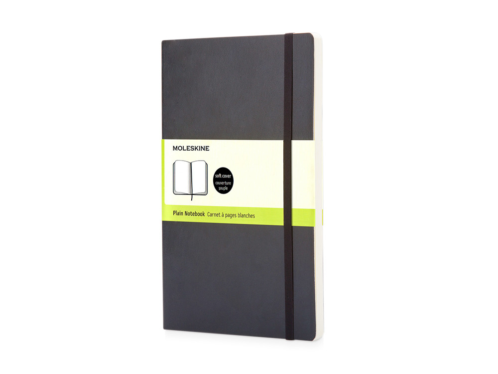Записная книжка Moleskine Classic Soft (нелинованный), Pocket (9х14 см), черный - фото 1 - id-p72559608