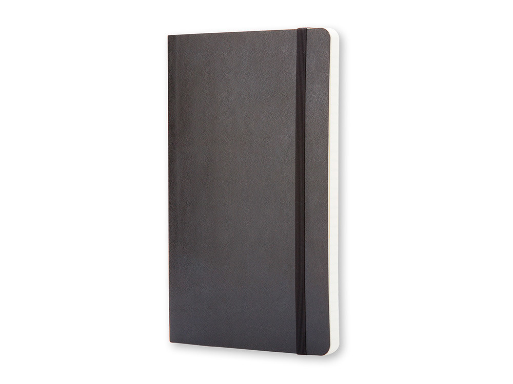 Записная книжка Moleskine Classic Soft (в линейку), Large (13х21см), черный - фото 5 - id-p72559610