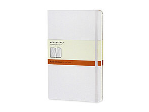 Записная книжка Moleskine Classic (в линейку) в твердой обложке, Large (13х21см), белый, фото 2